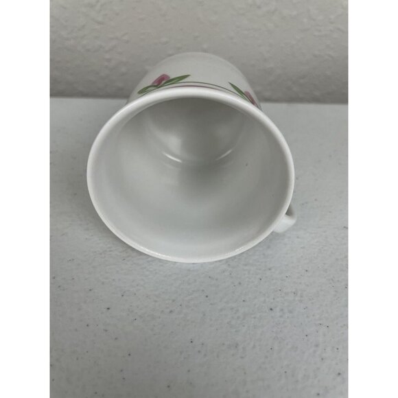 Kronester Bavaria West-Germany Small Coffee Mug Pink Flowers - Picture 6 of 8